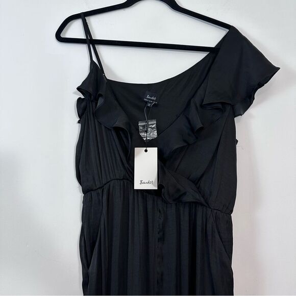 Bardot Milly Jumpsuit in Black Size 10 - Picture 5 of 11